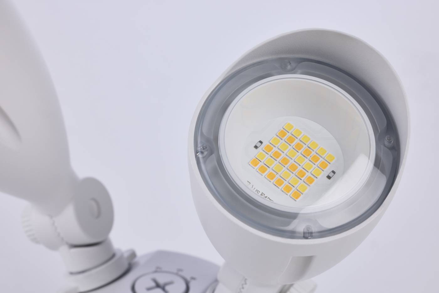 LED 2 BULLET HEAD SECURITY LGT - 65-1410