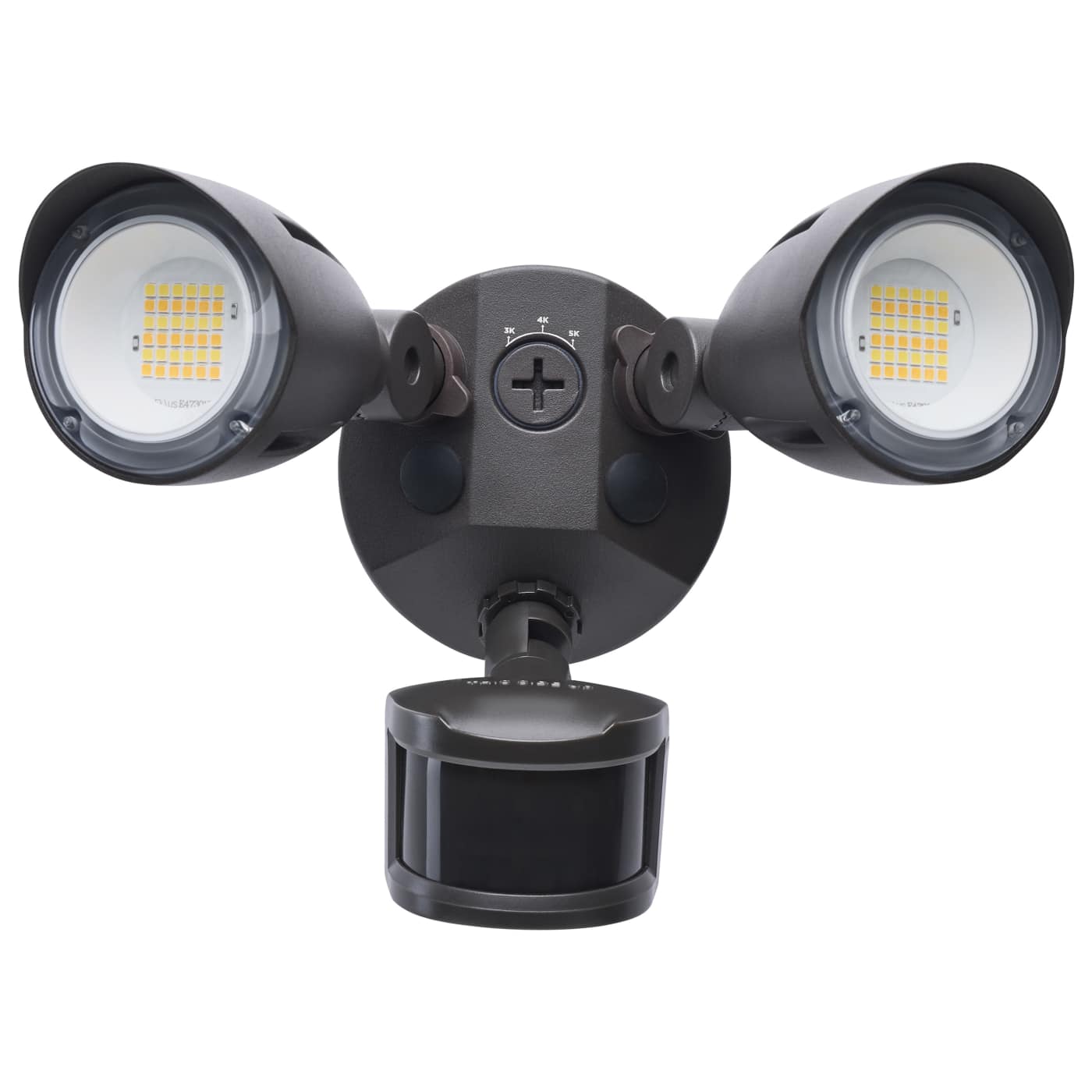 LED 2 BULLET HEAD SECURITY LGT - 65-1413