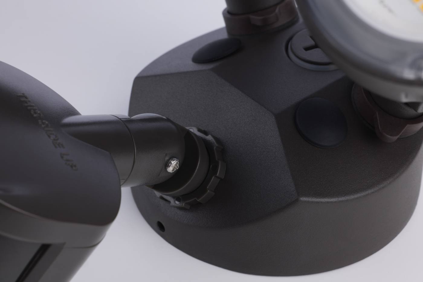 LED 2 BULLET HEAD SECURITY LGT - 65-1413