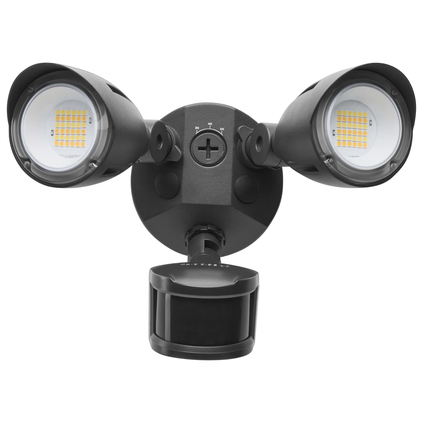 LED 2 BULLET HEAD SECURITY LGT - 65-1415