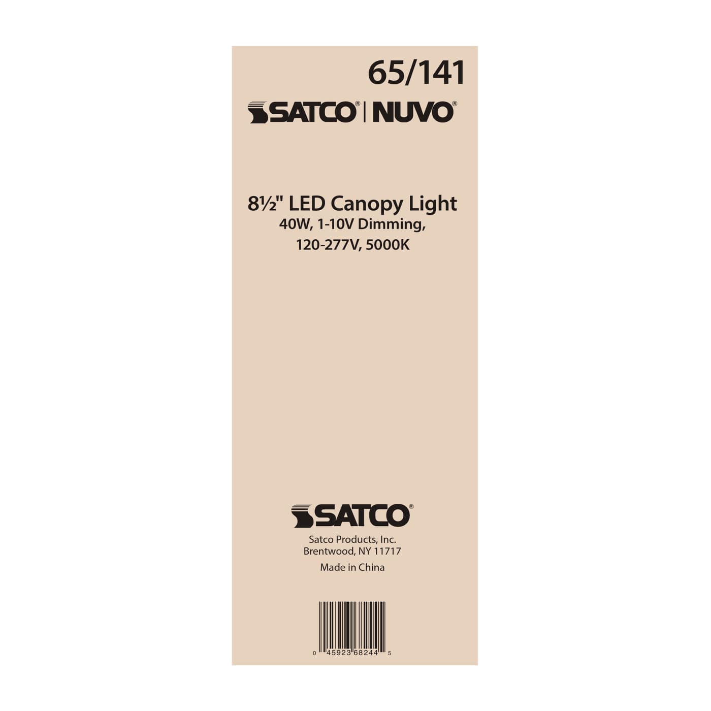 40W LED CANOPY FIXTURE 8.5" - 65-141