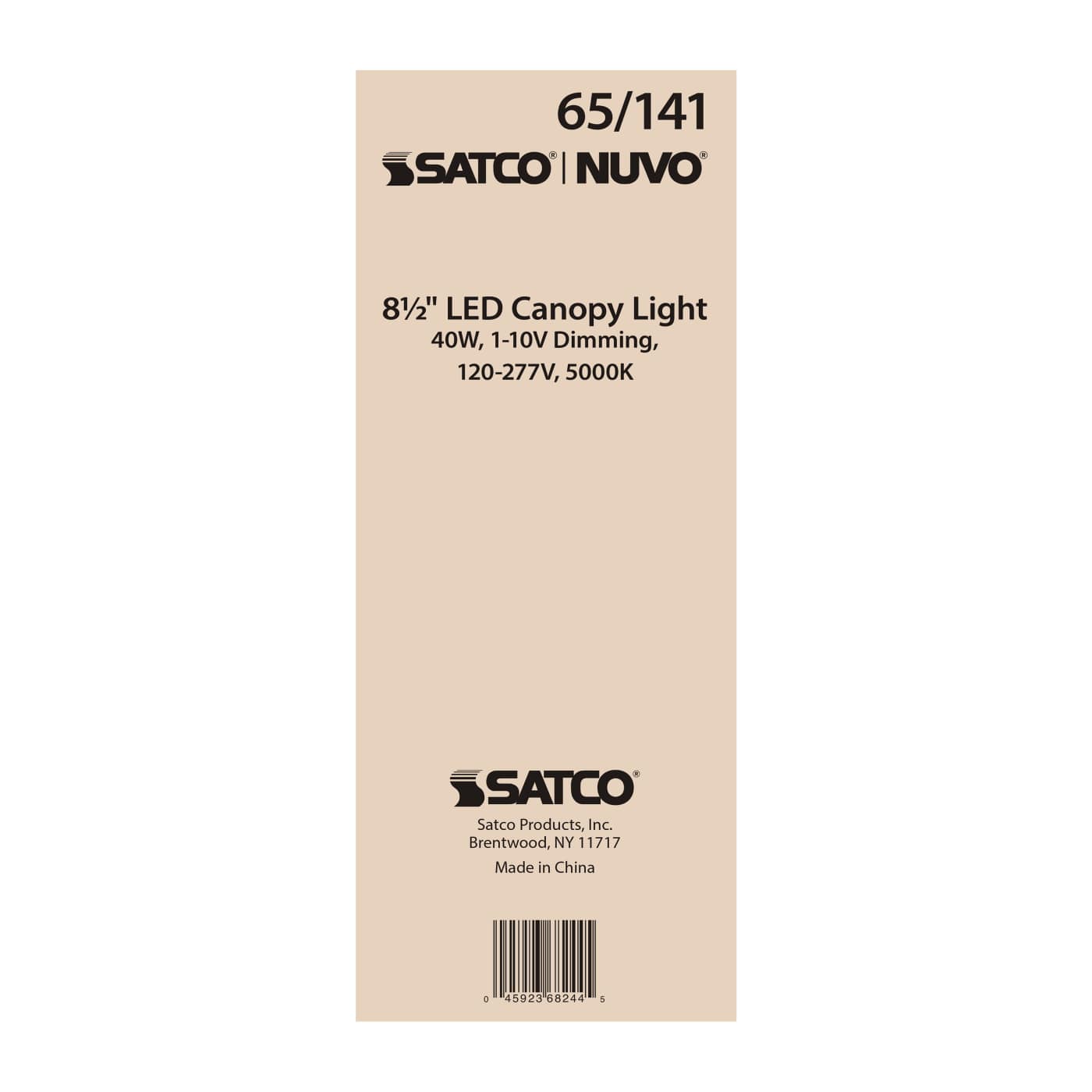 40W LED CANOPY FIXTURE 8.5" - 65-141