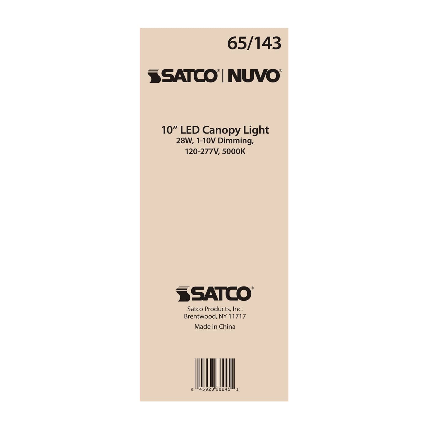 28W LED CANOPY FIXTURE 10" - 65-143