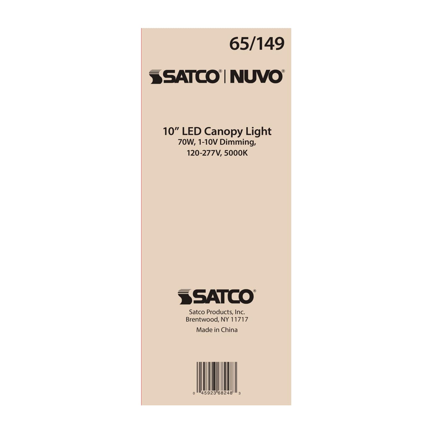 70W LED CANOPY FIXTURE 10" - 65-149