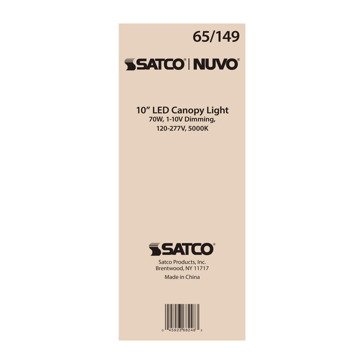 70W LED CANOPY FIXTURE 10" - 65-149