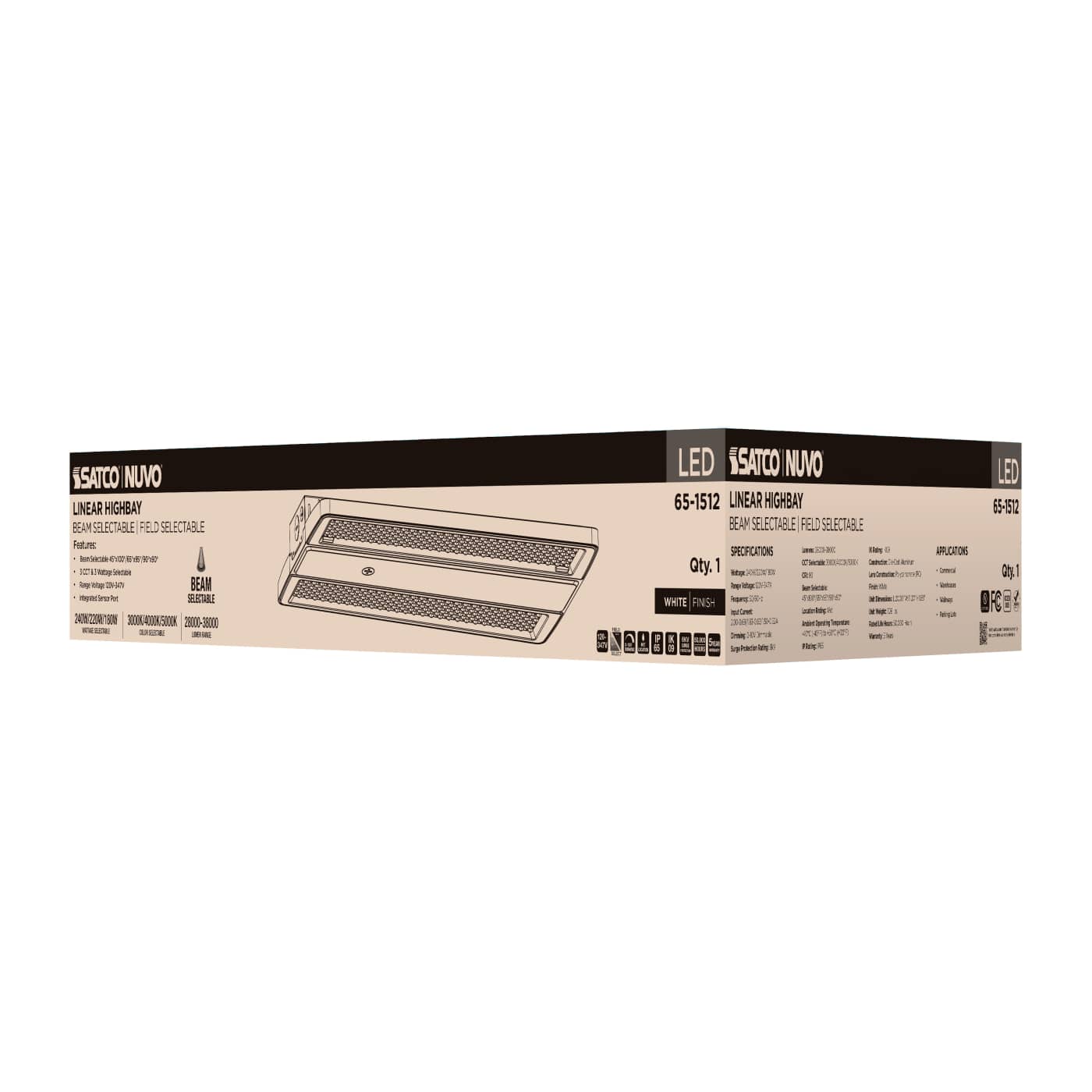 LED SELECTABLE LINEAR HIGH BAY - 65-1512