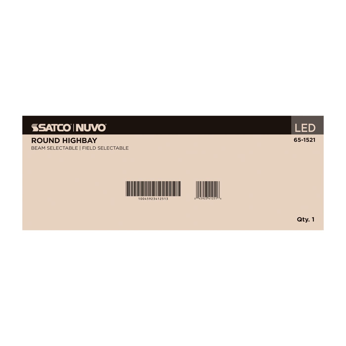 LED SELECTABLE HIGH BAY BLACK - 65-1521