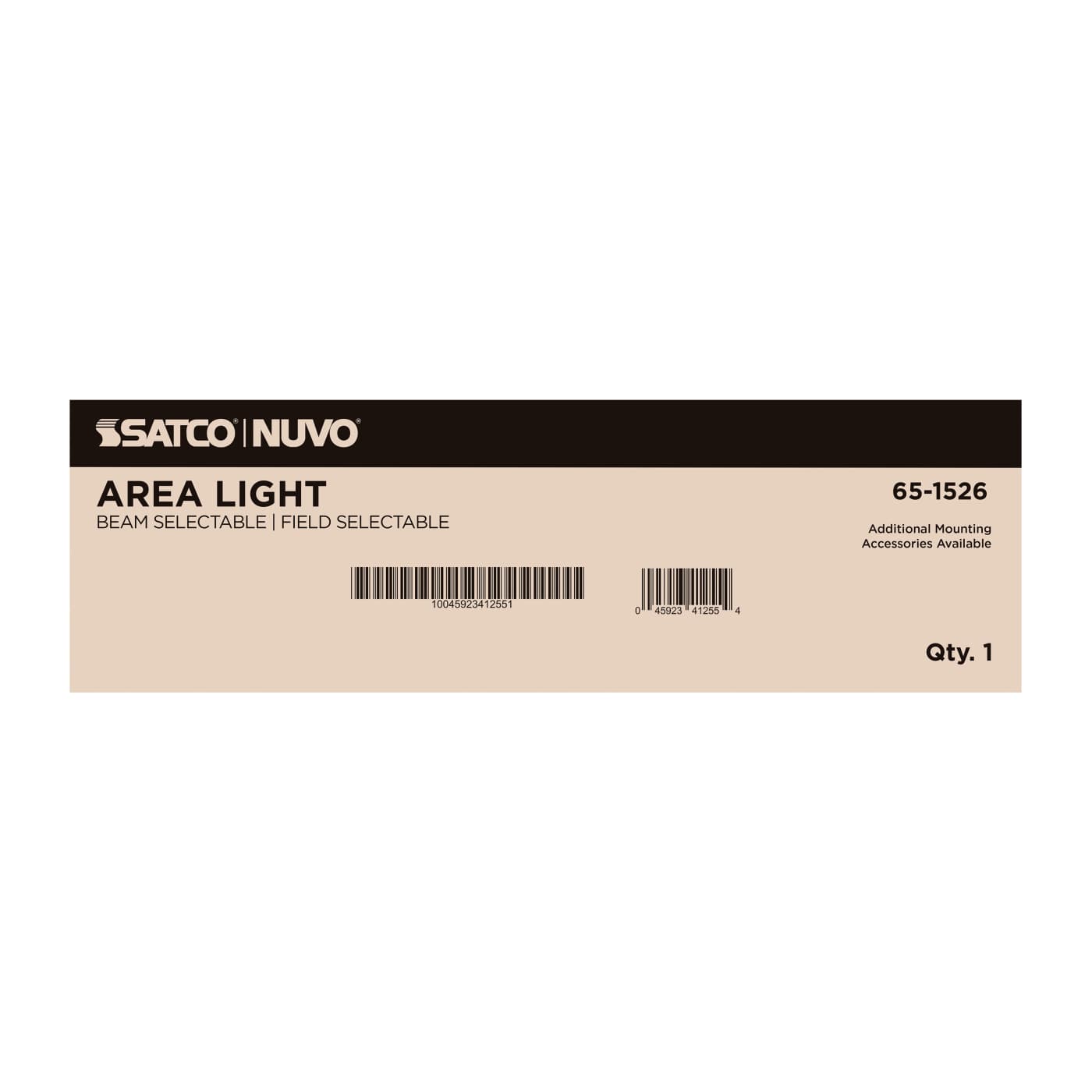 LED AREA LIGHT BRONZE 120-277V - 65-1526