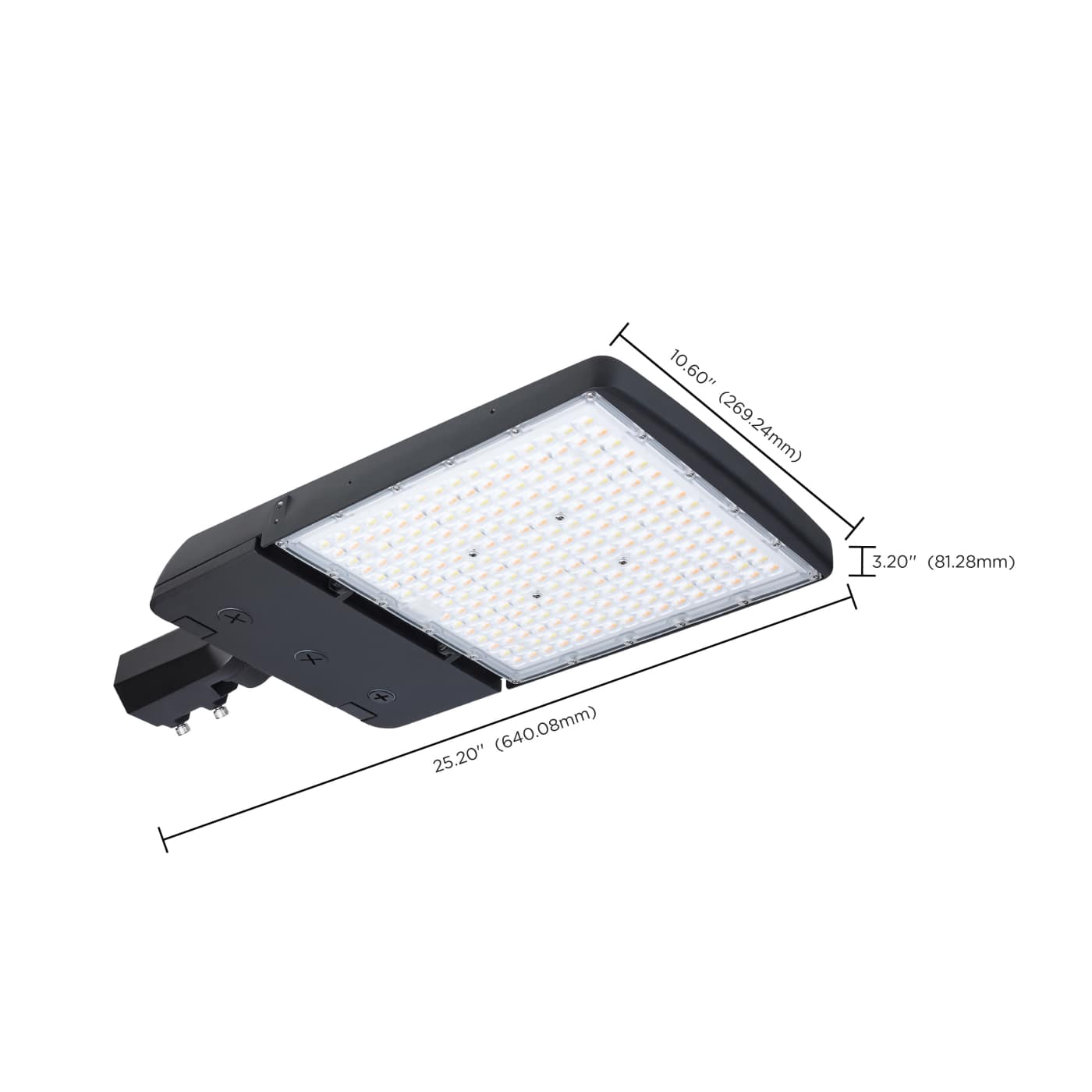 LED AREA LIGHT BRNZ 277V-480V - 65-1527