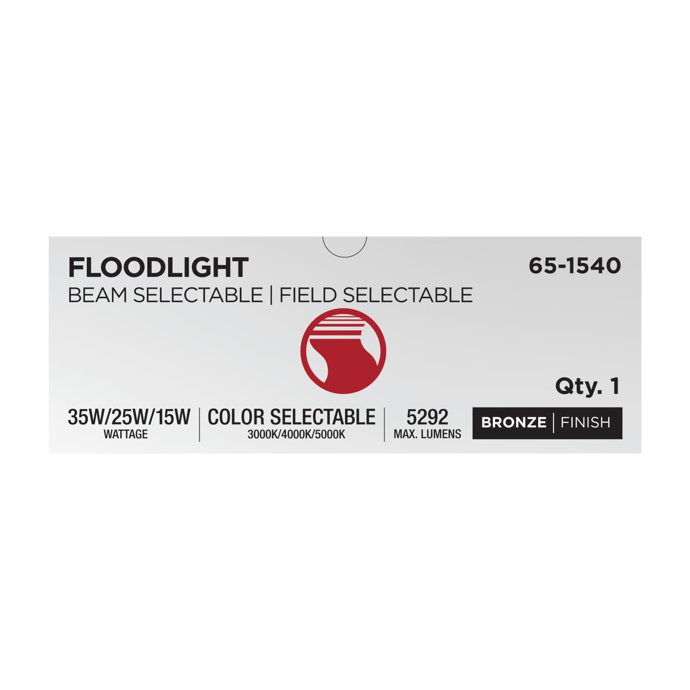 LED FLOOD LIGHT BRONZE FINISH - 65-1540