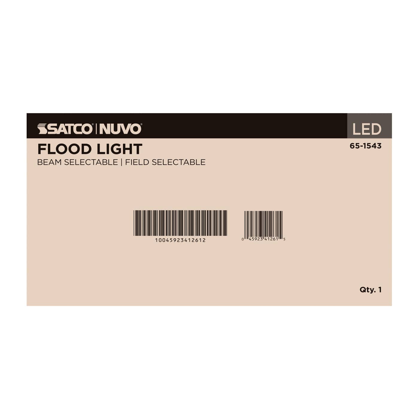 LED FLOOD LIGHT BRONZE FINISH - 65-1543