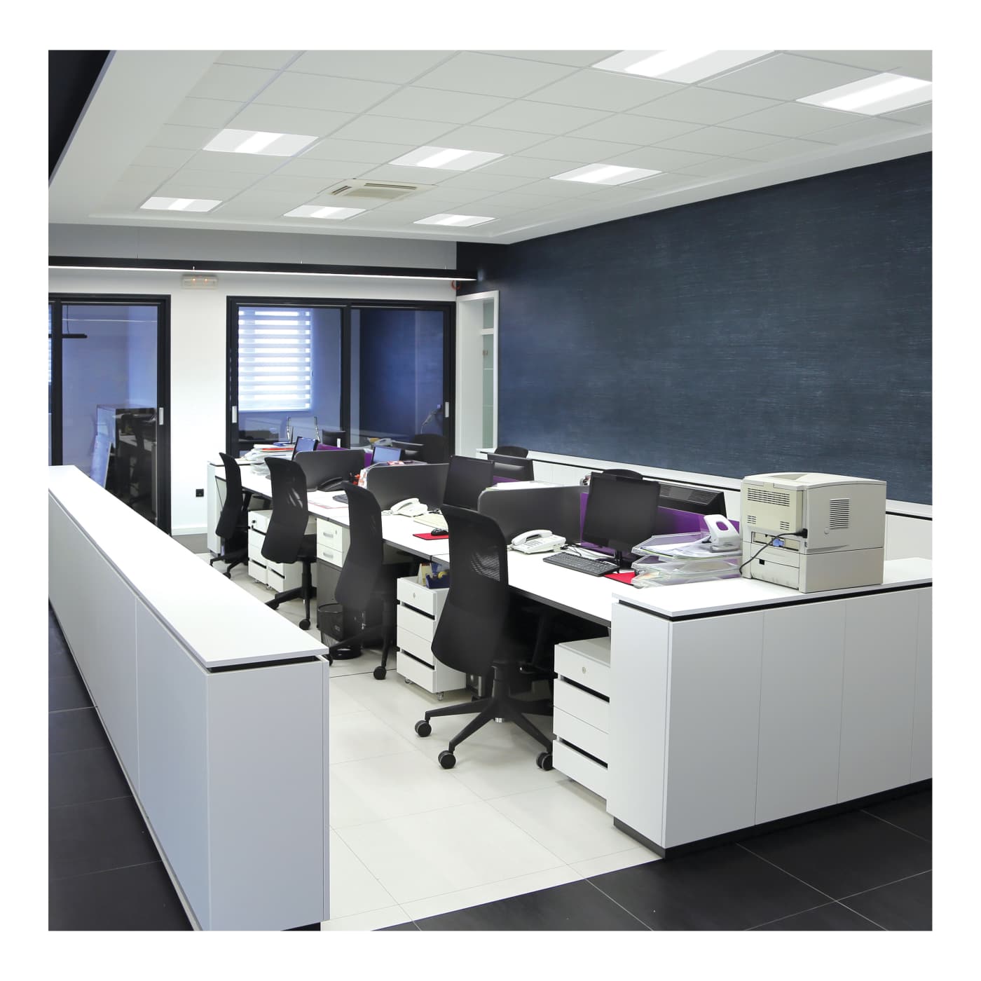 2X2 EM SINGLE BASKET TROFFER - 65-1603