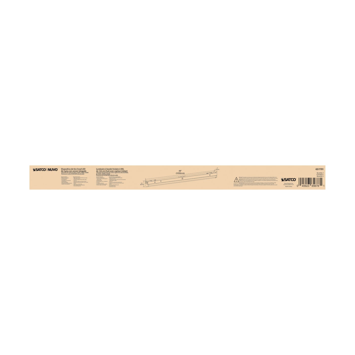 4' LINEAR STRIP W/SENSOR - 65-1701