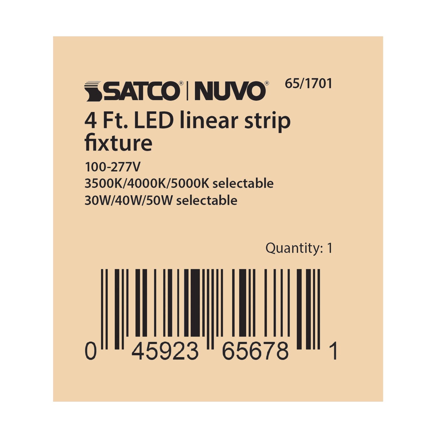 4' LINEAR STRIP W/SENSOR - 65-1701