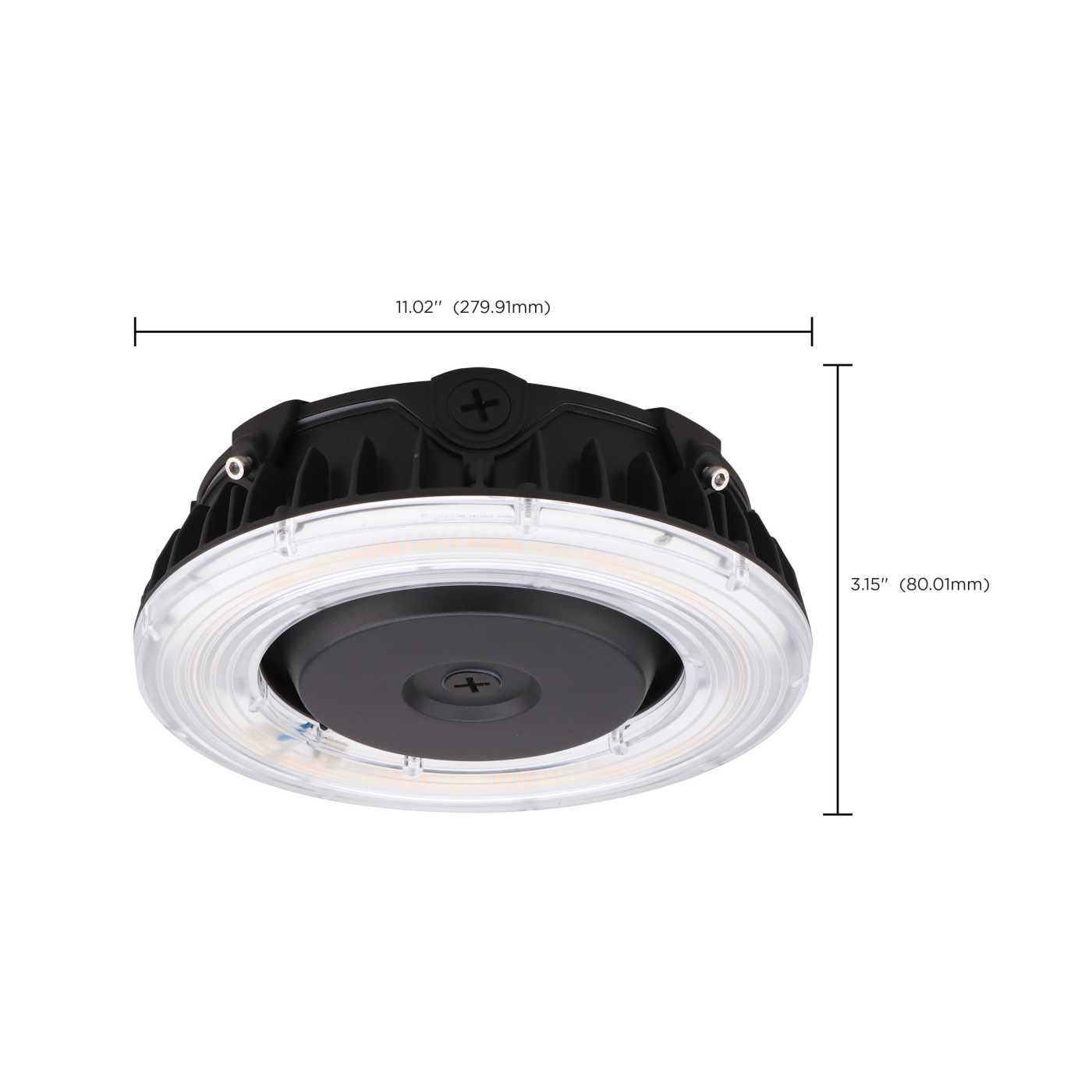 100W LED CANOPY W/ SENSOR PORT - 65-632R1
