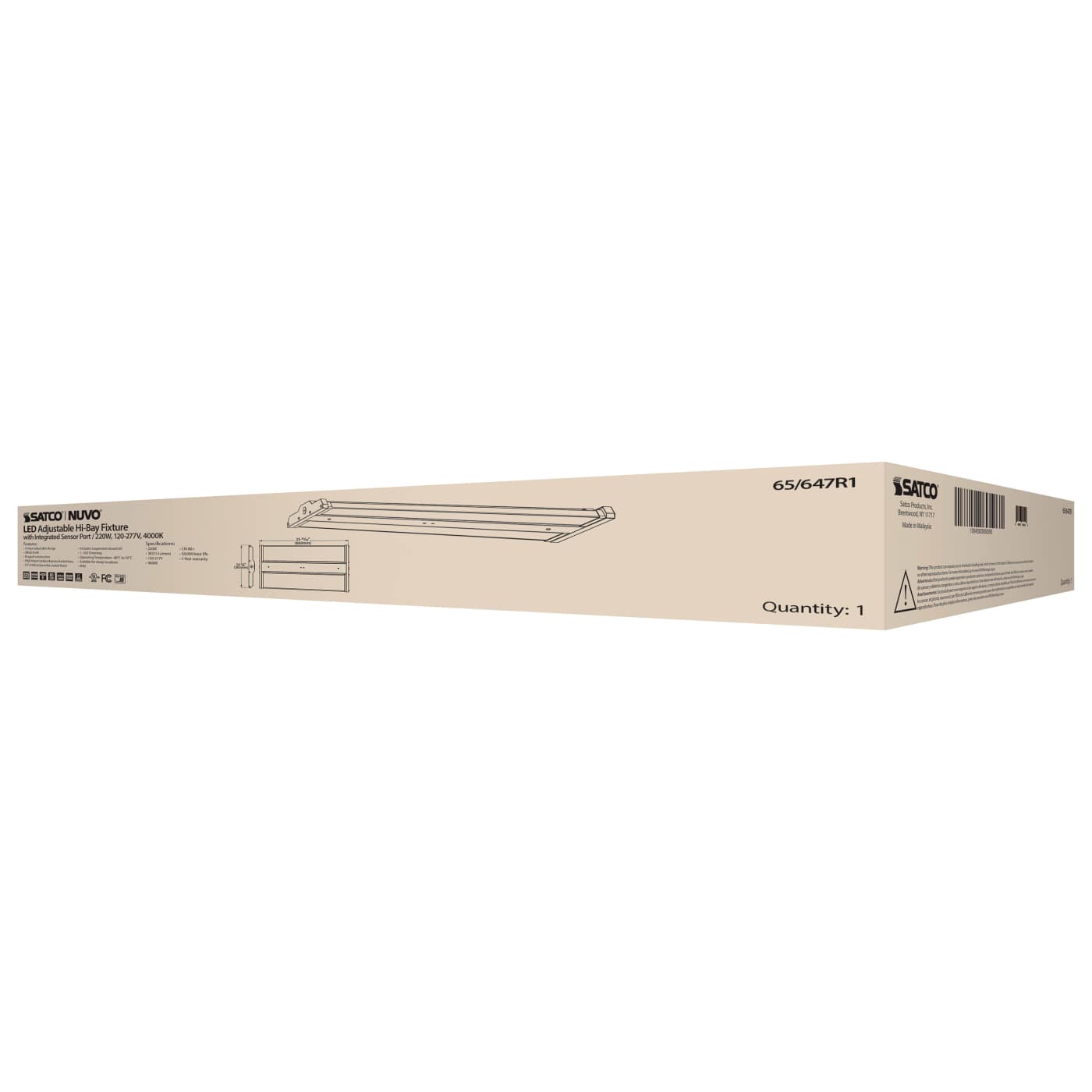 220W LED ADJUSTABLE HIGH BAY - 65-647R1