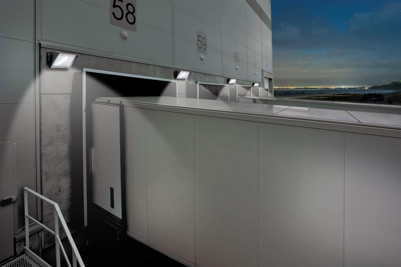 80W SEMI CUTOFF WALL PACK - 65-676