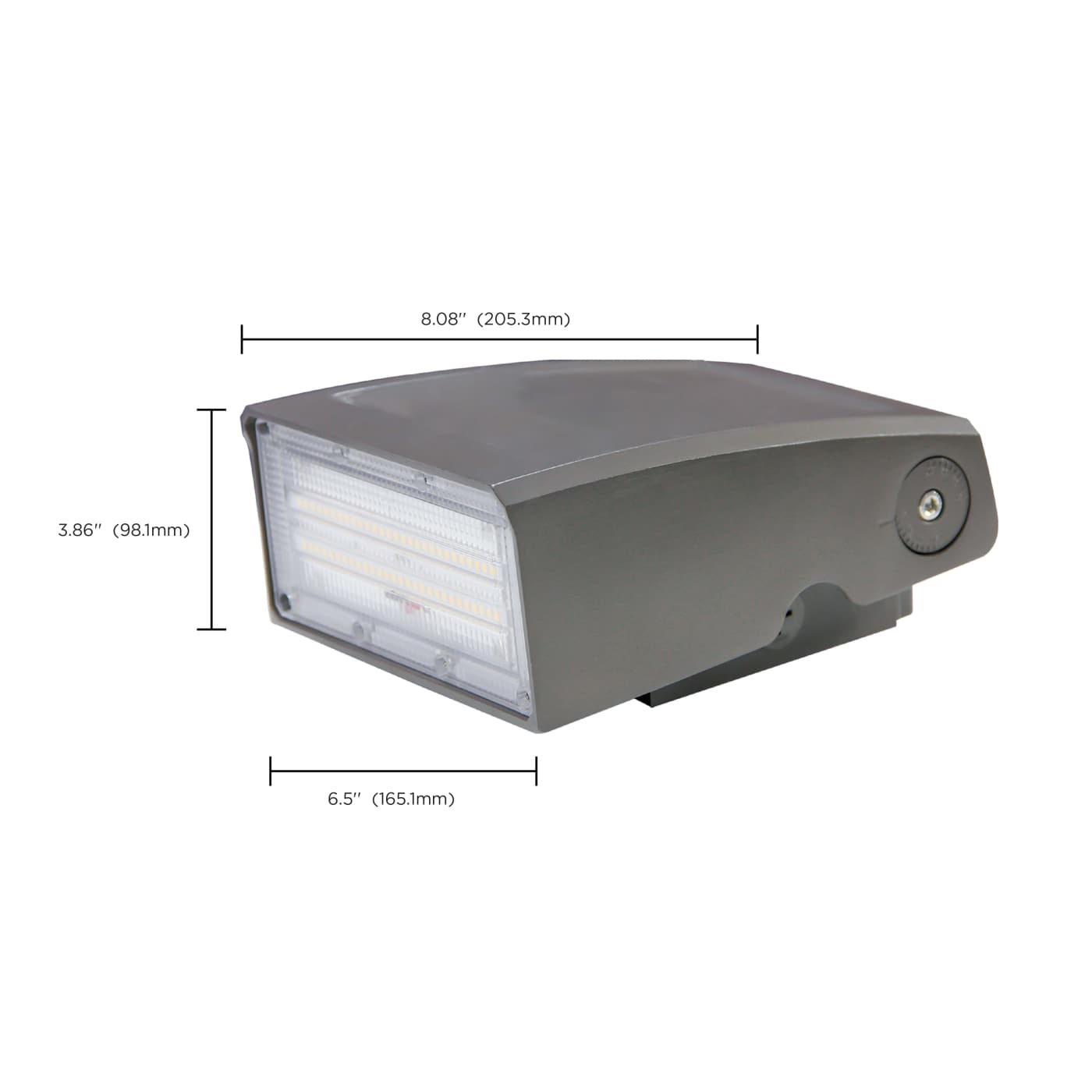 80W ADJUSTABLE WALL PACK - 65-680