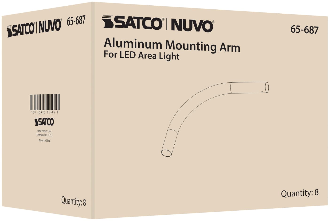 ALUMINUM MOUNTING ARM - 65-687