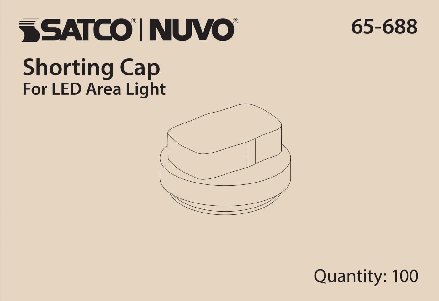 SHORTING CAP - 65-688