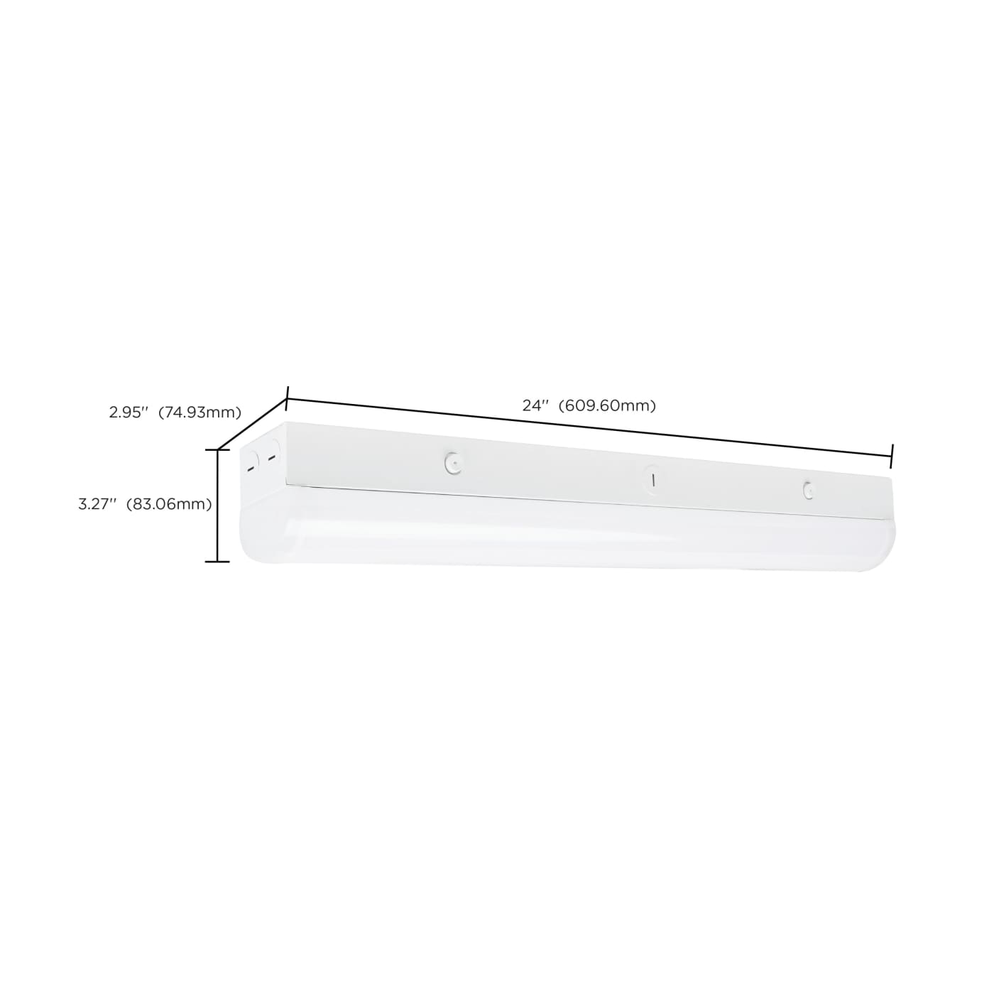 2' LINEAR STRIP W/ EM & SENSOR - 65-698R1