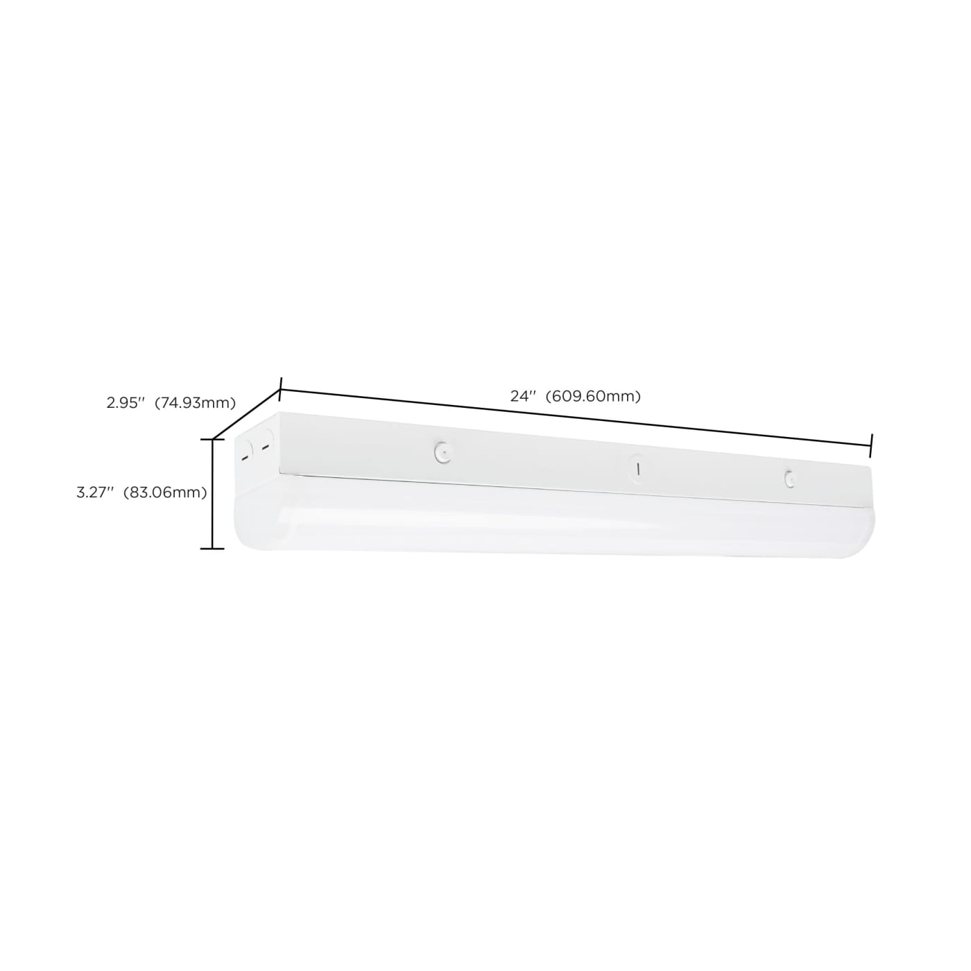 2' LINEAR STRIP W/ EM & SENSOR - 65-698