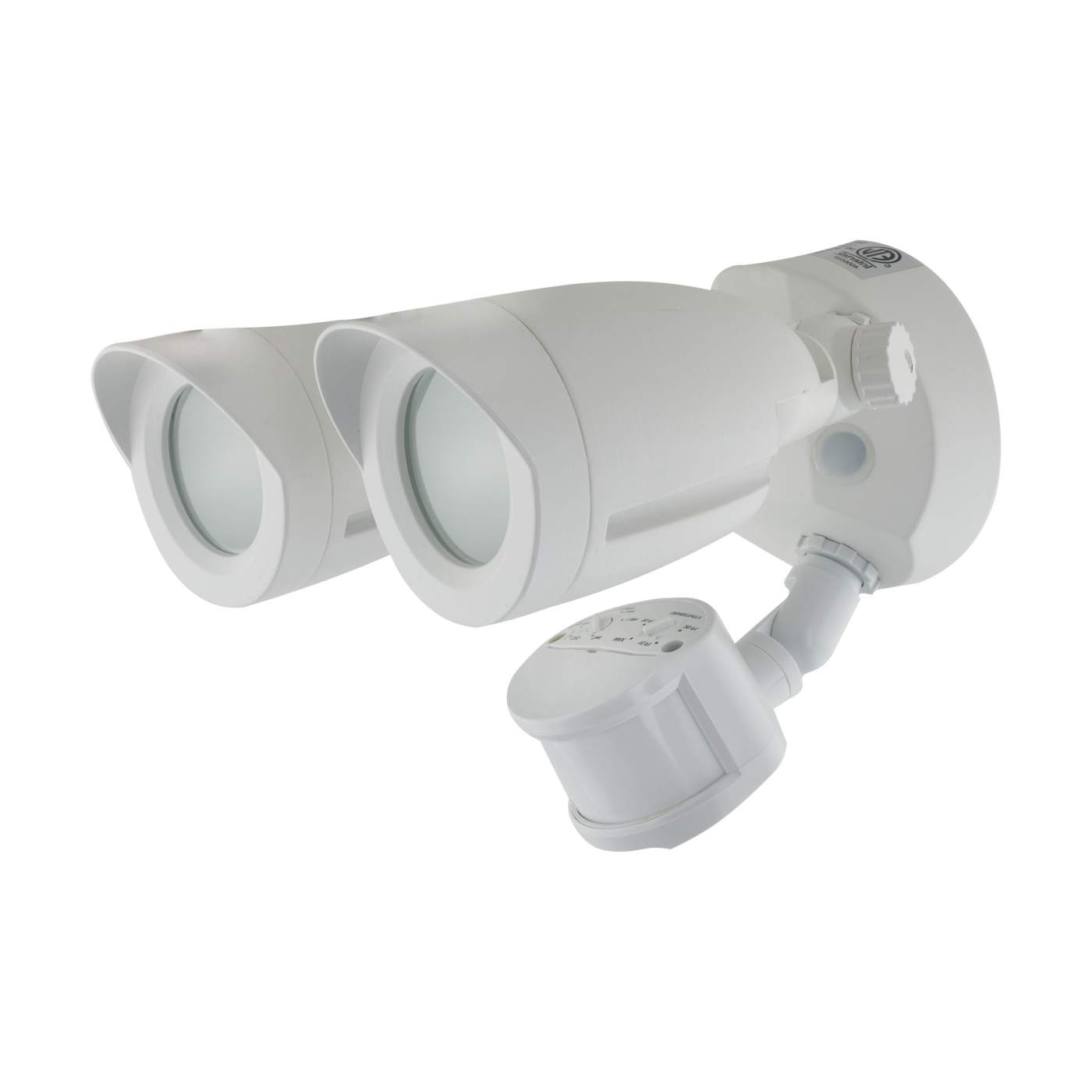 LED 2 BULLET HEAD SECURITY LGT - 65-711