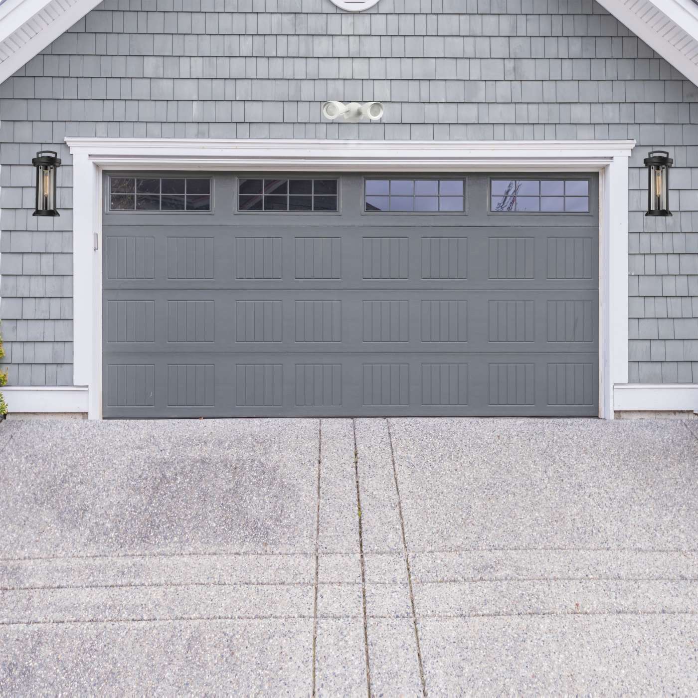 LED 2 BULLET HEAD SECURITY LGT - 65-716