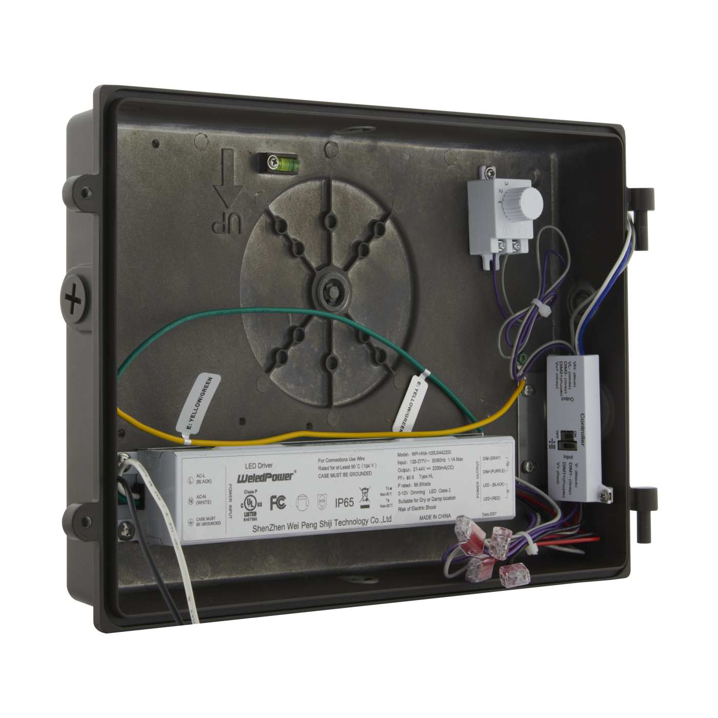 LED WALL PACK CCT & WATT ADJ - 65-756