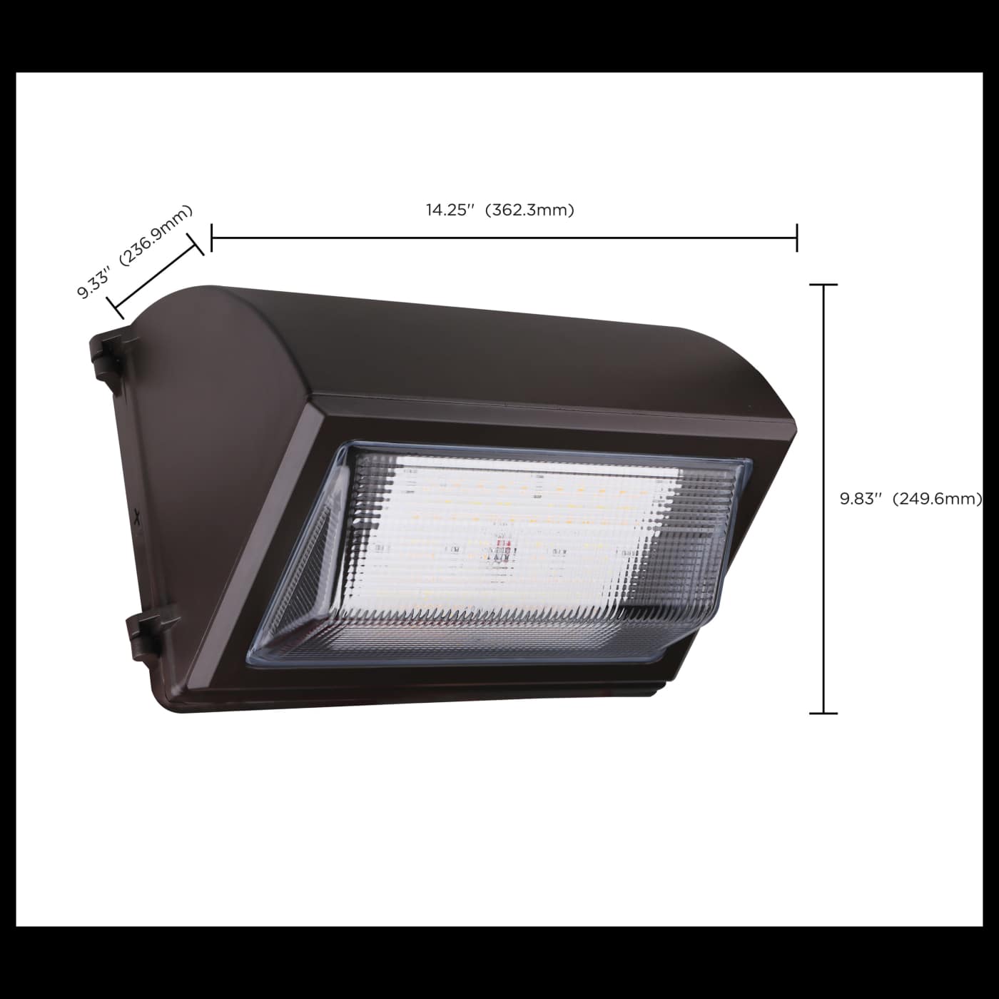 LED CUTOFF WALL PACK CCT&WATT - 65-760