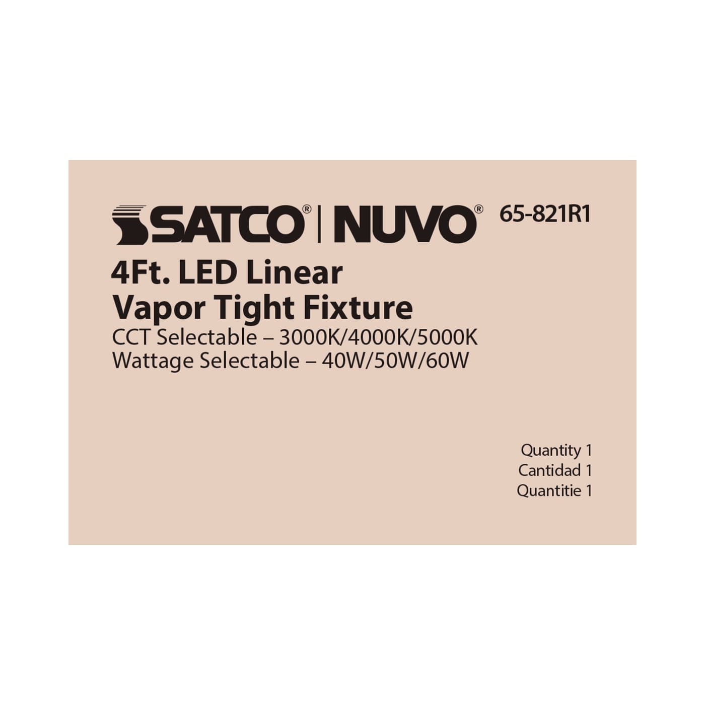 4' LINEAR VAPOR PROOF - 65-821R1