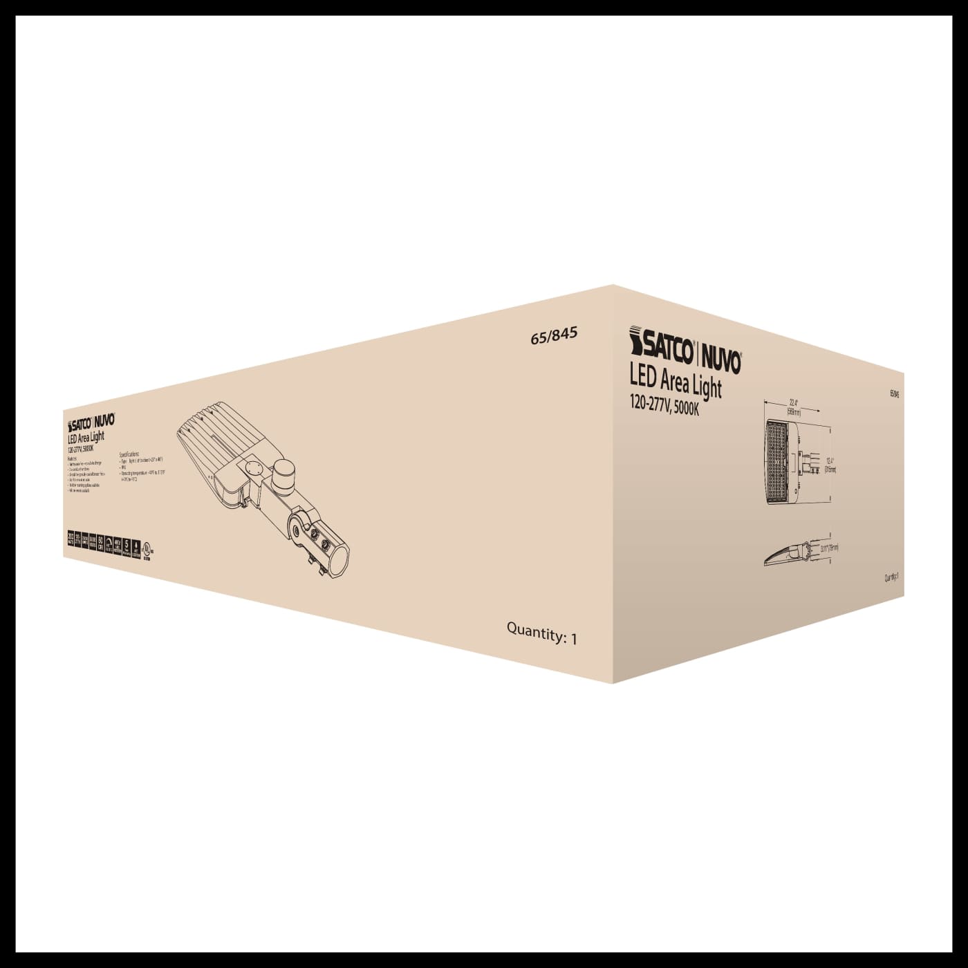 200W LED AREA LIGHT TYPE III - 65-845