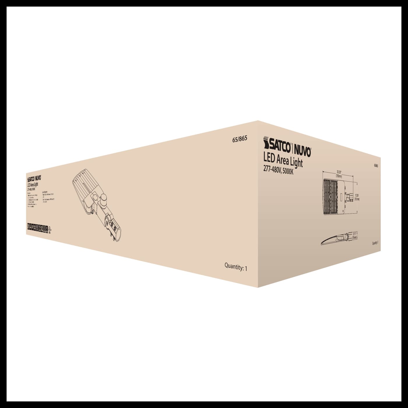 200W LED AREA LIGHT TYPE III - 65-865