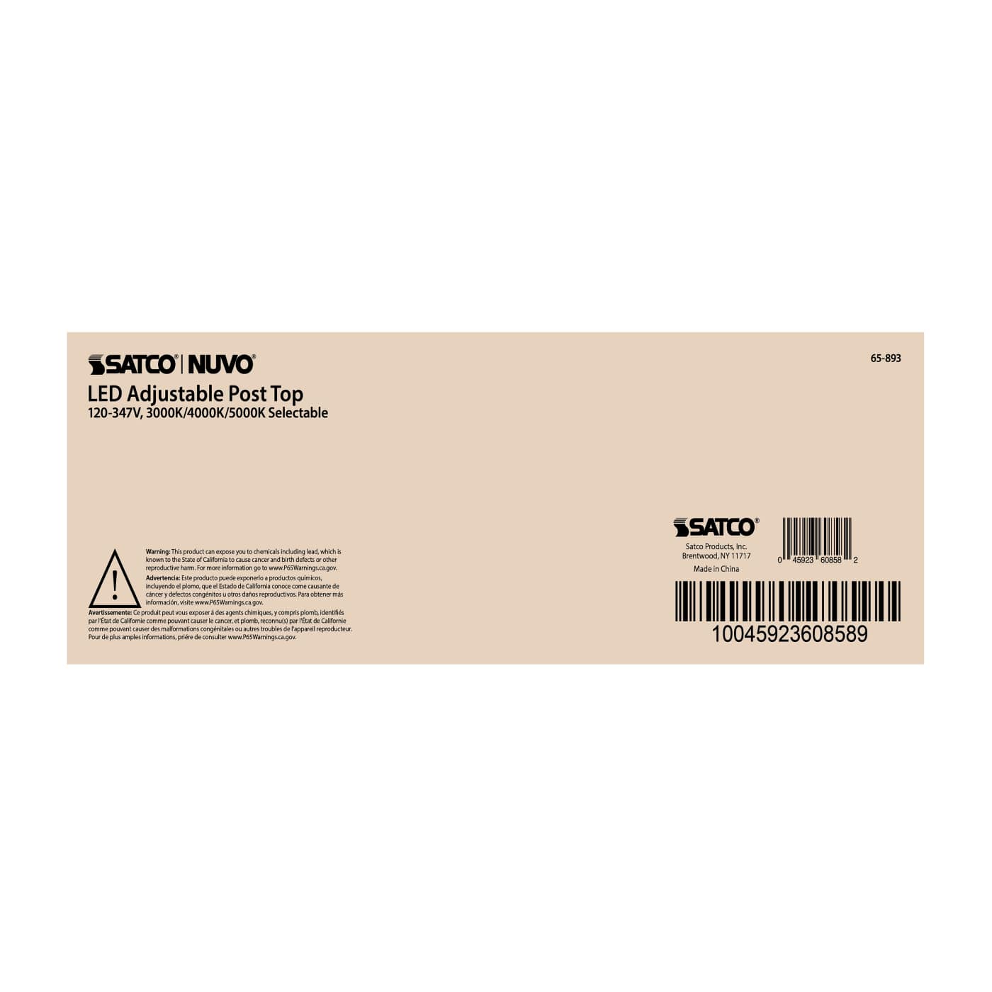 LED 100W POST TOP CCT SELECT - 65-893