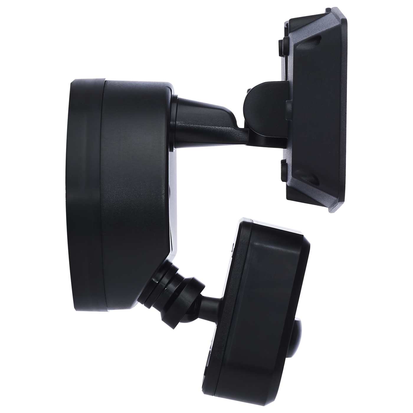 RECT SEC LGT W/ CAM-BLACK - 65-921