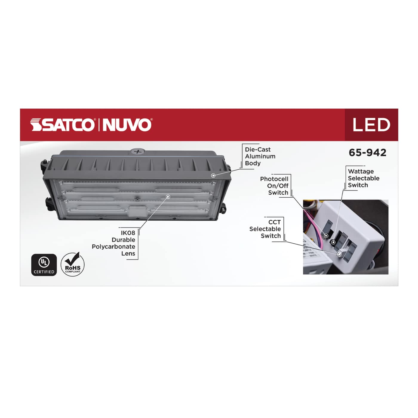 SEMI CUTOFF WALL PACK - 65-942