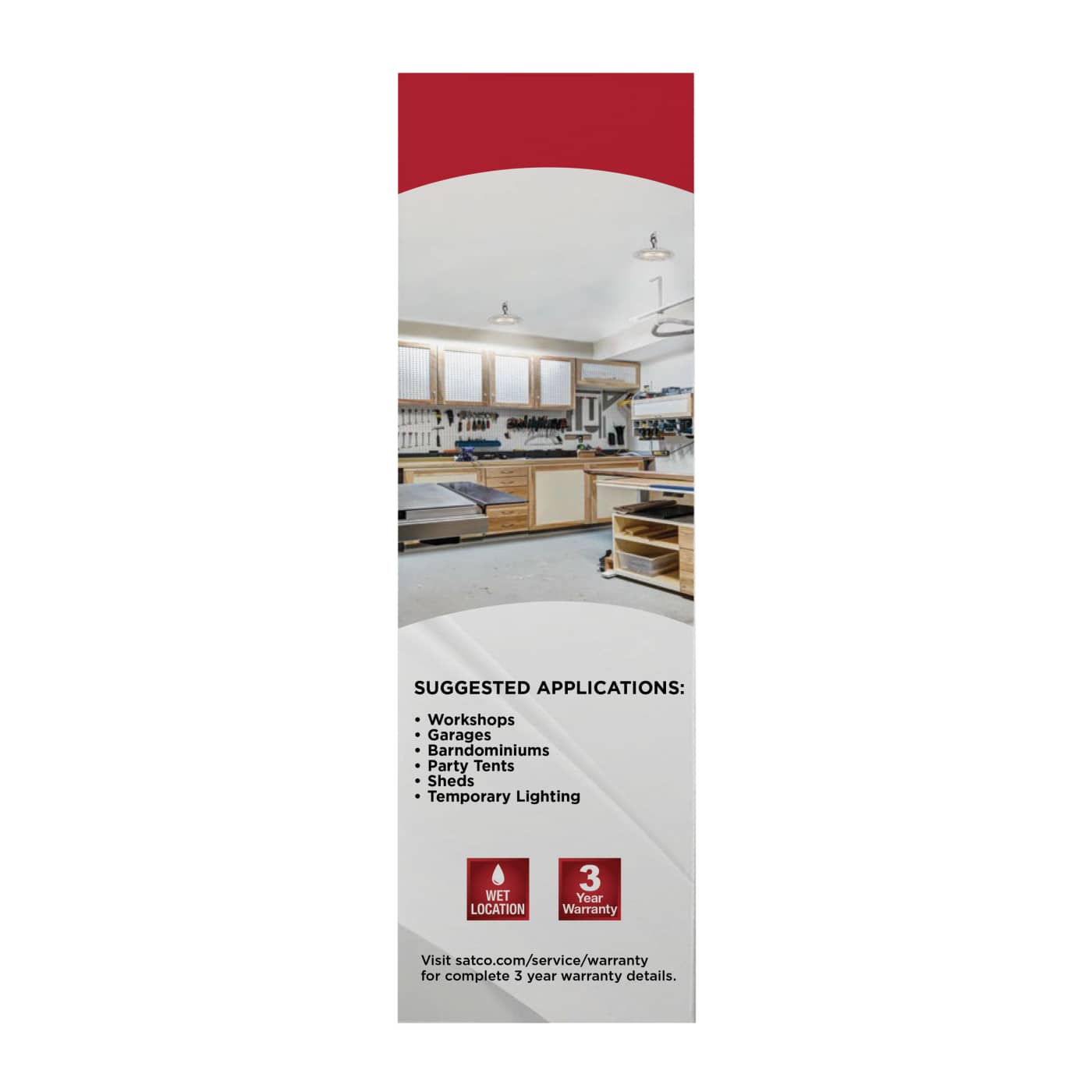 LED 80W UFO W/PLUG/120V - 65-974