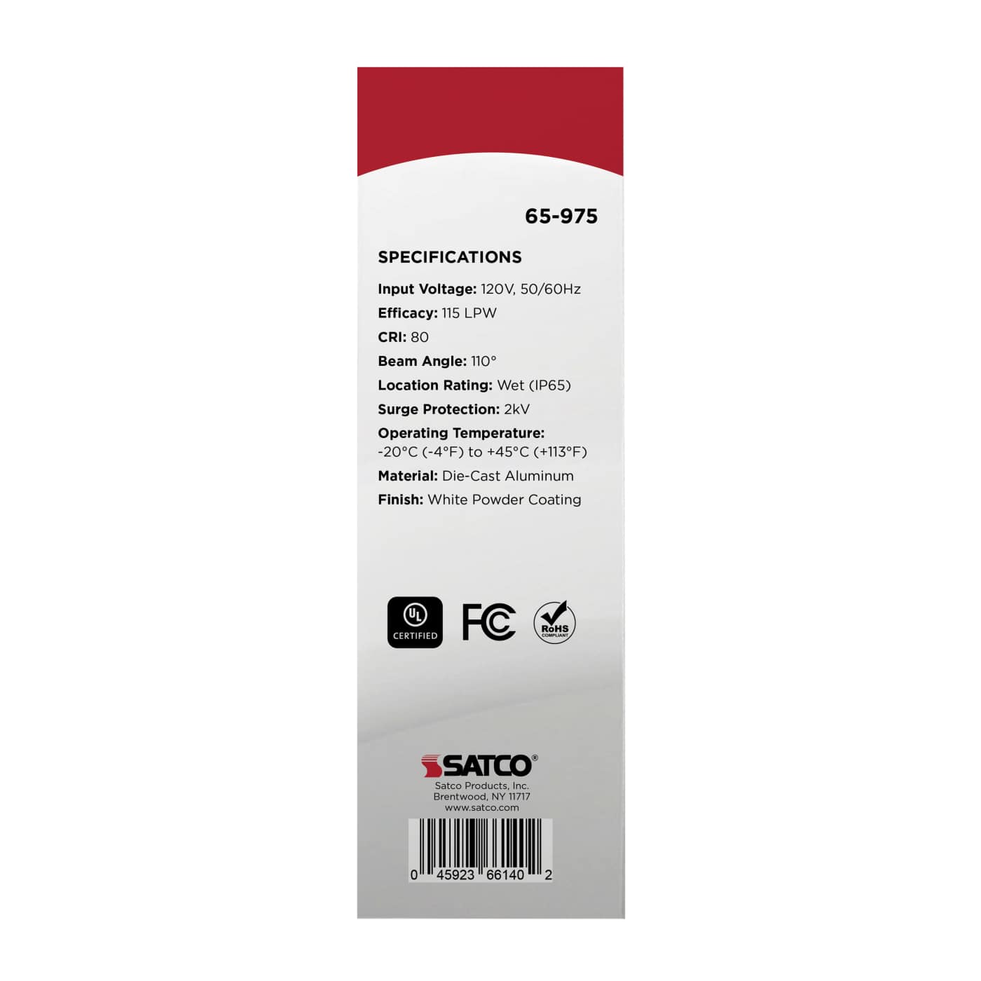 LED 80W UFO W/PLUG/120V - 65-975