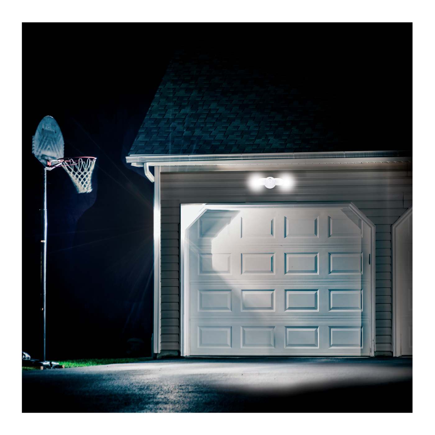 LED 2 HEAD SECURITY FLOOD - 65-997
