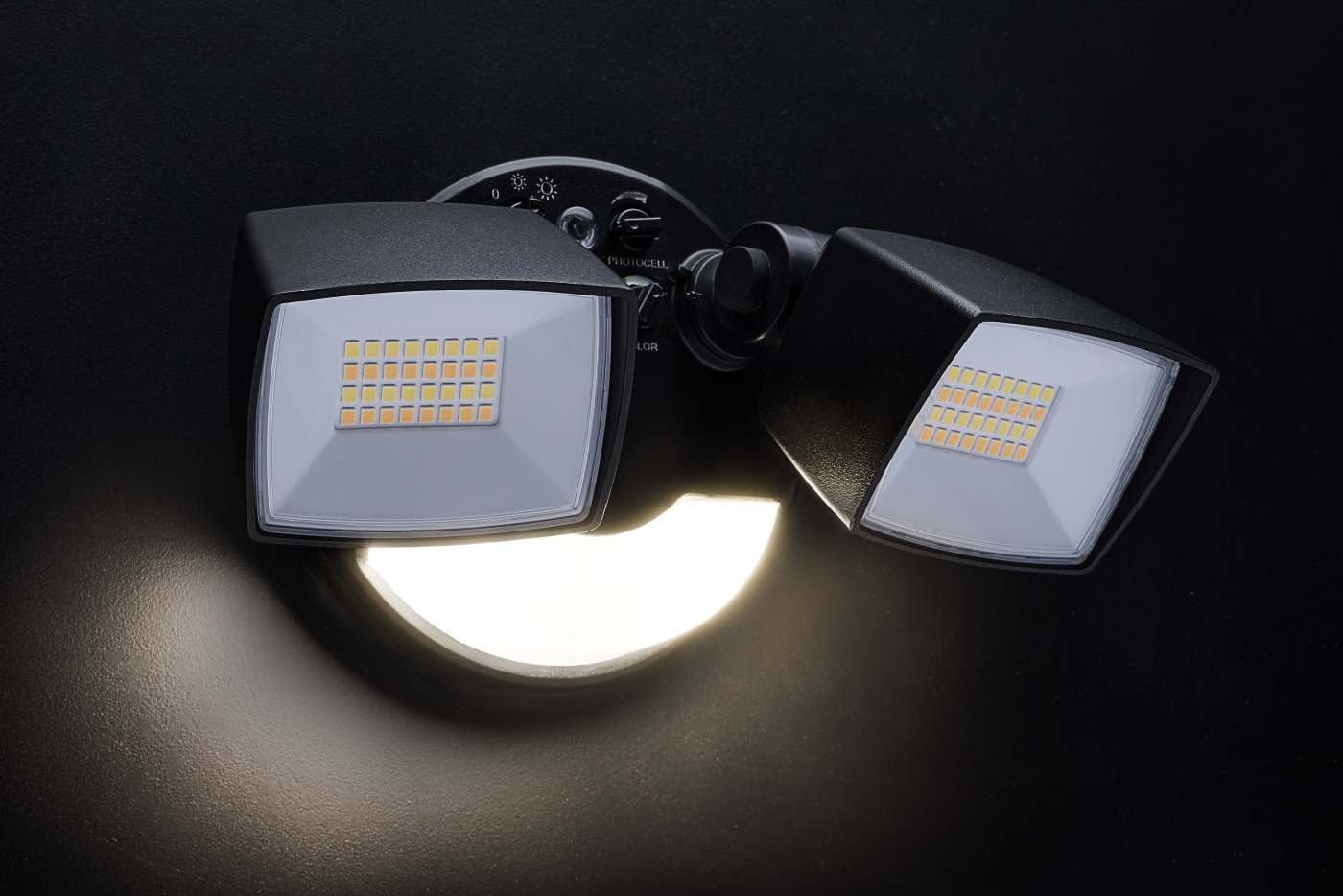 LED 2 HEAD SECURITY FLOOD - 65-998