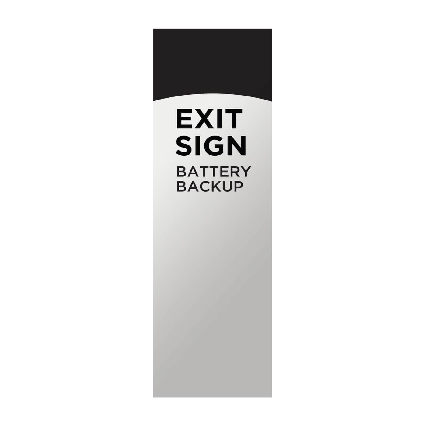 EXIT SIGN - RED - 67-101