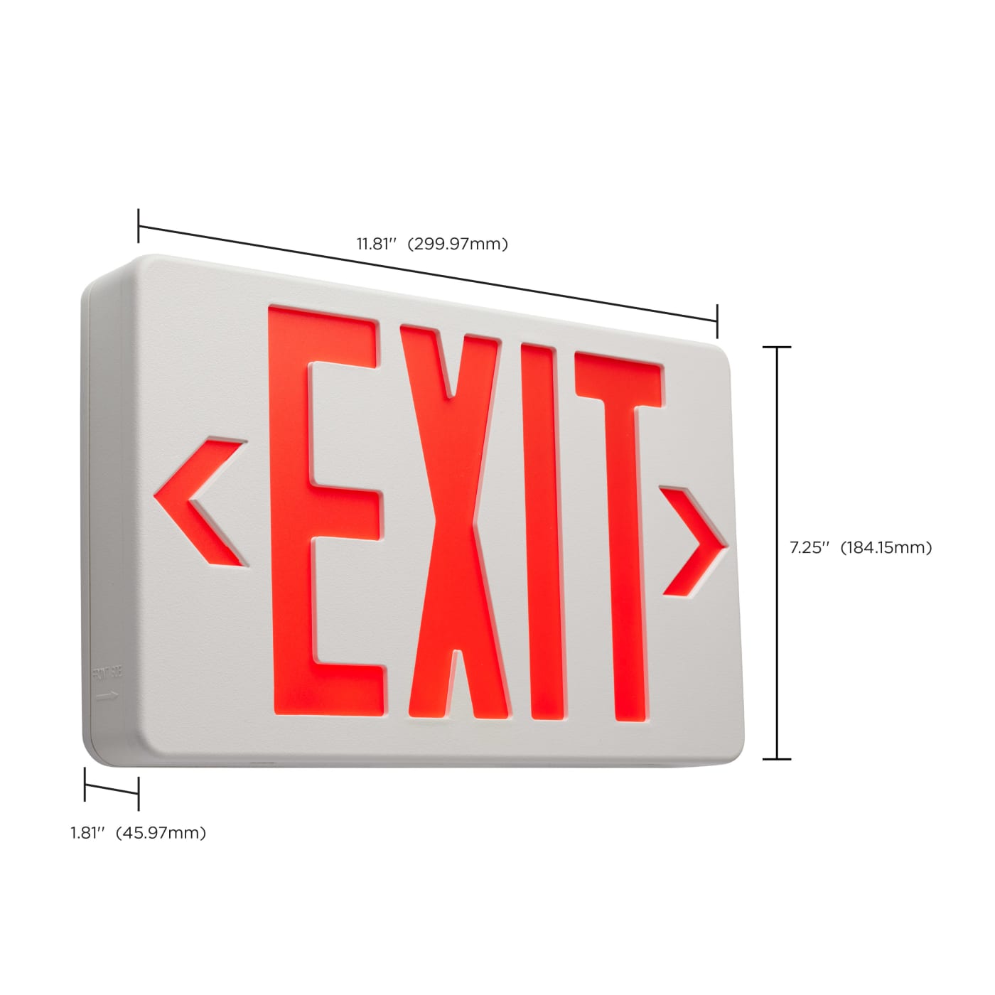 EXIT SIGN - RED - 67-101