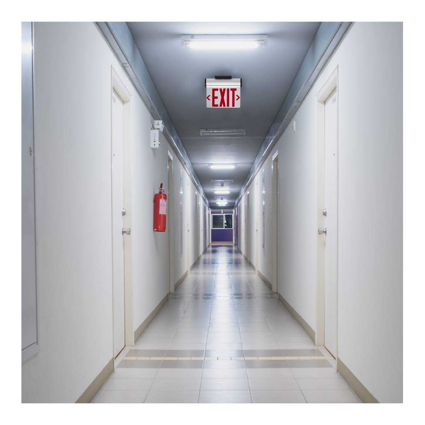 EL EXIT SIGN - SF RD CLR - 67-113