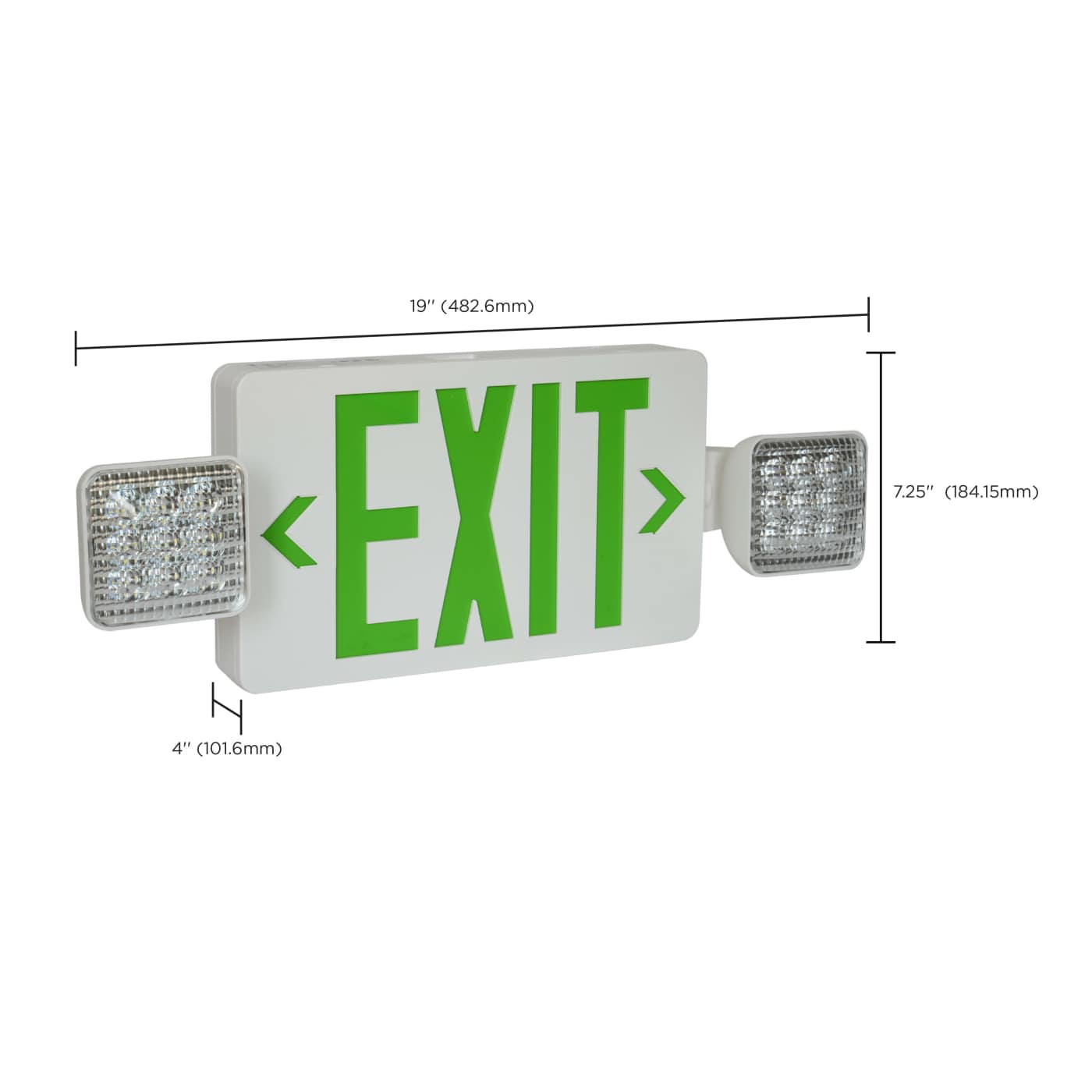 EXIT/LIGHT DH - GREEN - 67-120
