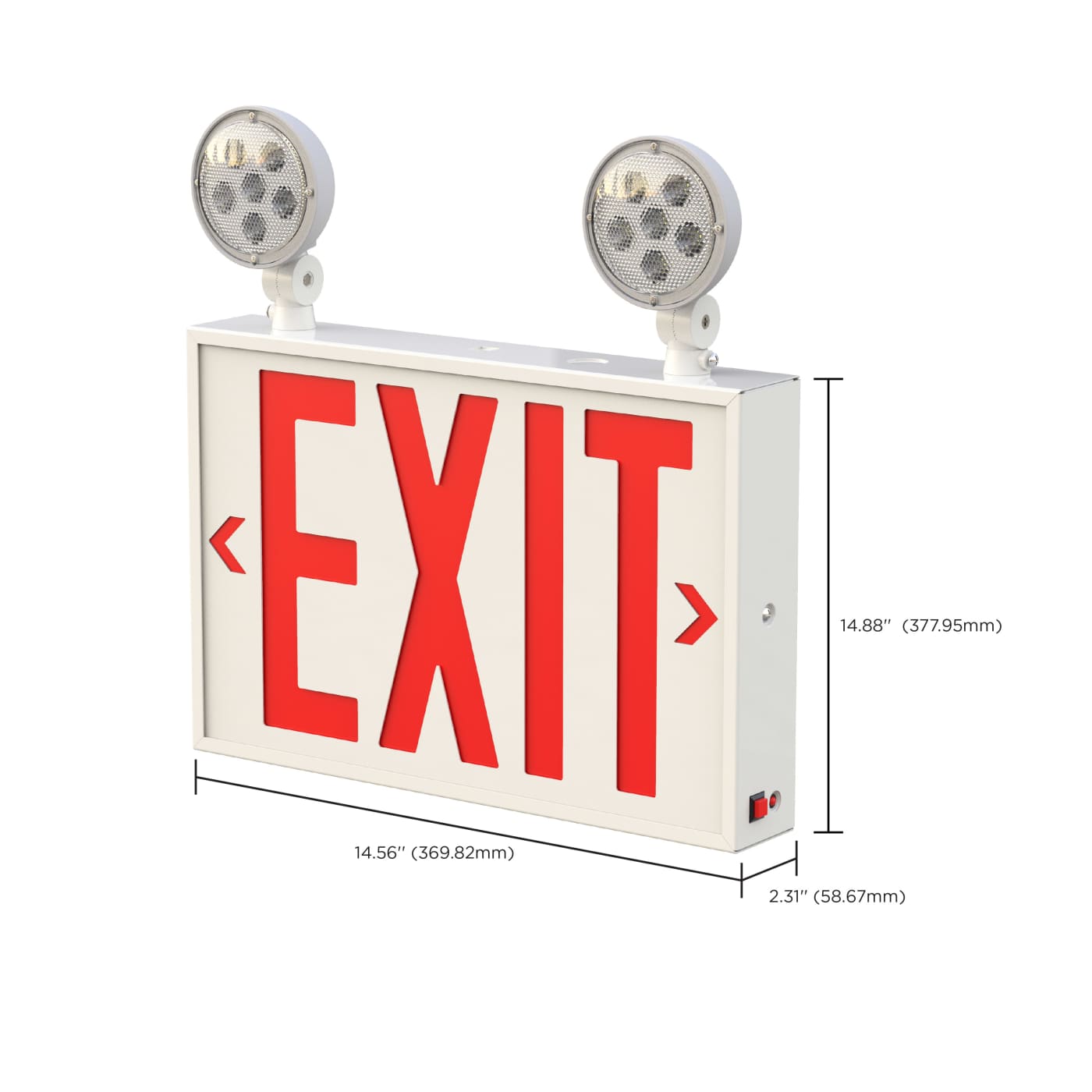 EXIT/LIGHT DH - RED - NYC - 67-123
