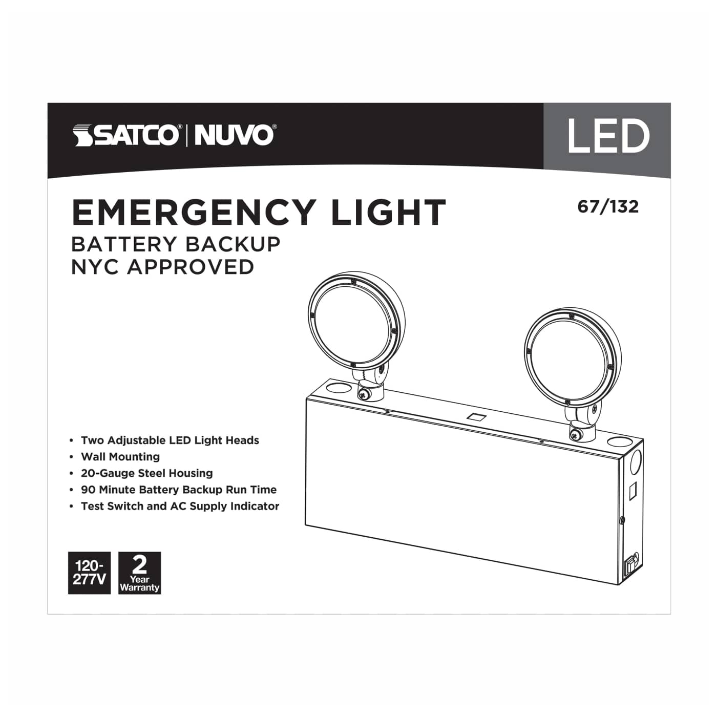 EMERG LIGHT DH - NYC - 67-132