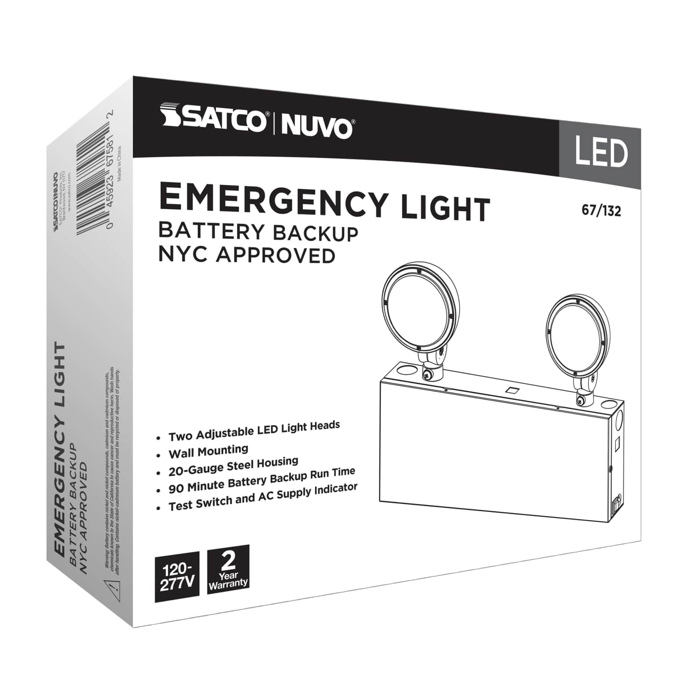 EMERG LIGHT DH - NYC - 67-132