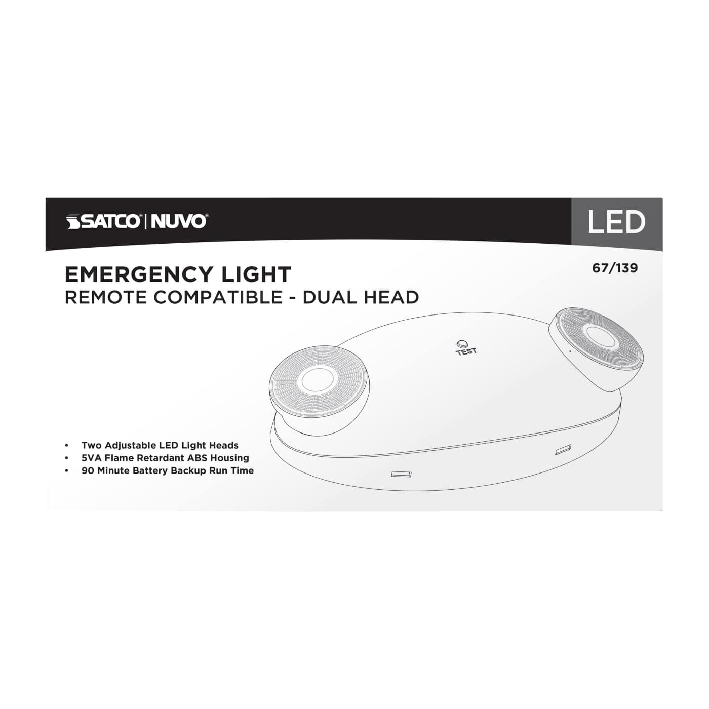 EMERG LIGHT DH - RC - 67-139
