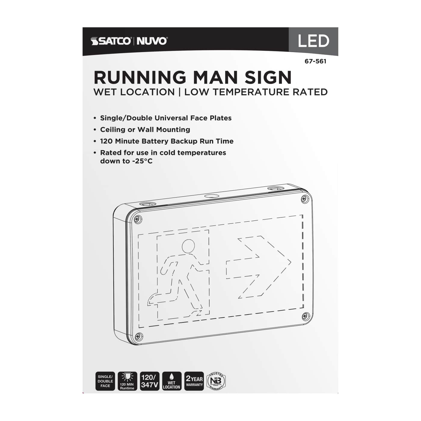 EX SIGN-CAN-WET LT - 67-561