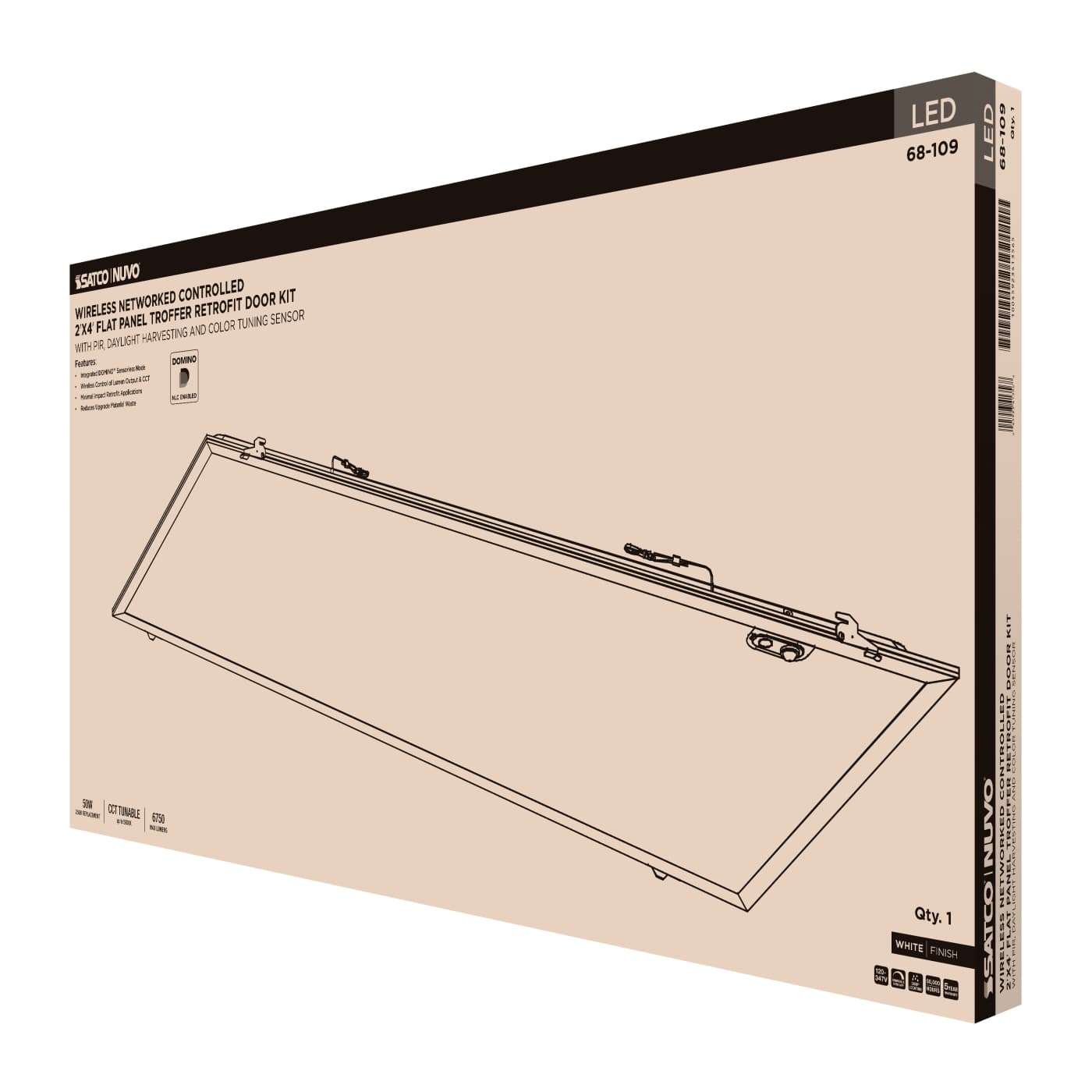 DOMINO 2X4 PANEL RETROFIT KIT - 68-109